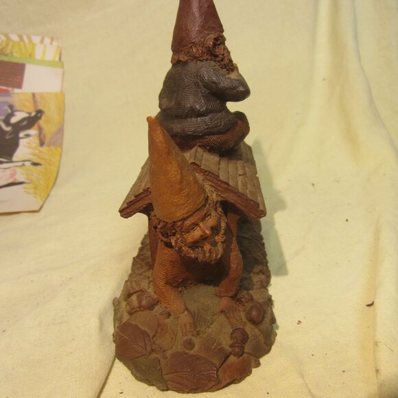 VTG 1986 TOM CLARK GNOMES, THE BRIDGE, LARGE FIGURE, VERY DETAILED - Picture 9 of 11
